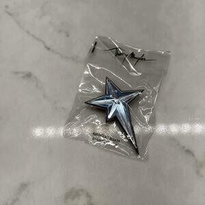Vintage Thierry Mugler Angel Blue Star Brooch/pendant, new in package